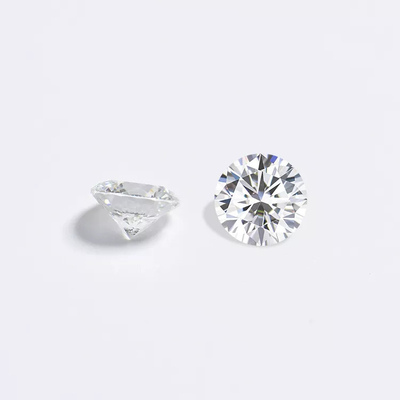 ระยะประชิดขนาดใหญ่ 7.74 กะรัตสังเคราะห์หลวม Lab Grown Diamonds Round Brilliant Cut