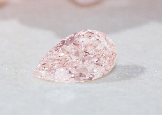 ซากุระ Pink Pear Shape Lab Grown เพชรสีชมพู 1.5ct-2ct