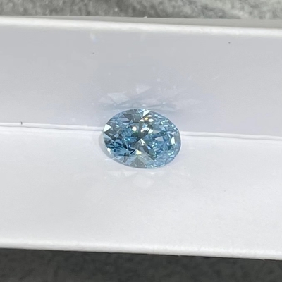 เครื่องประดับ 1.66 กะรัต Blue Synthetic Loose Lab Grown Diamonds VS1.66Carat