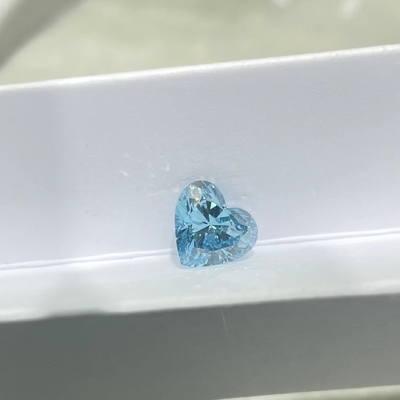 1.52 กะรัต Heart Cut Blue Loose Lab Grown Diamonds IGI Certified