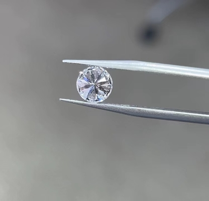 ห้องปฏิบัติการดี สีไร้สี ไวท์ ไดมอนด์กลม ตัดกระจ่าง 2ct ผลิตในจีน