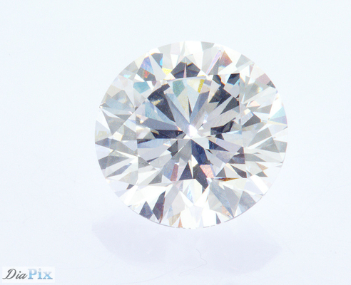 2.44ct ตัดกลมเป็นการเจริญเติบโต CVD สีขาว Lab สร้างเพชร F VVS2 IGI รับรอง