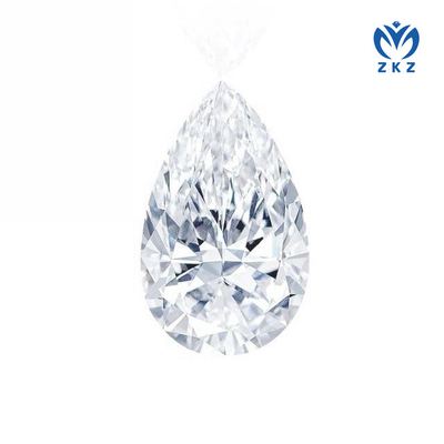 IGI Certified Lab Growth CVD Diamond Pear Shape 5ct ขนาดใหญ่ สําหรับตกแต่งเครื่องประดับ