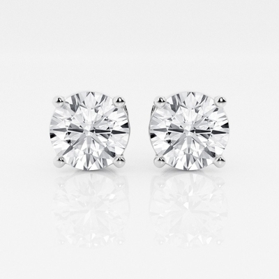 4 แขน หูหู AU750 CVD DEF VS VVS กลม เพชรสังเคราะห์ที่ปลูกในห้องปฏิบัติการ