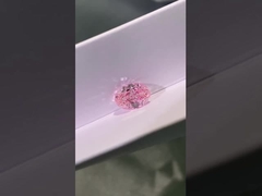 เพชรซีวีดีวงรีสีชมพู