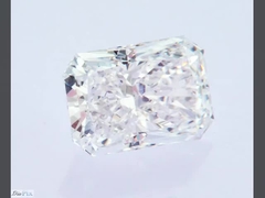 เพชร CVD Lab Grown ขนาดใหญ่ รูปทรง Radiant สังเคราะห์ 4.0ct 4.5ct