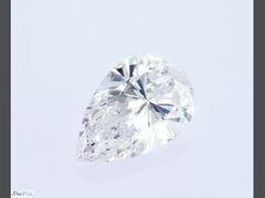 1-1.99 กะรัต Pear Loose Diamond 10 Mohs Lab Engineered Diamonds
